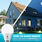Luxrite A19 LED Light Bulbs Dusk to Dawn 9W (60W Equivalent) 800LM 5000K Bright White E26 Base 2-Pack LR21473-2PK - alternate 3